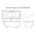 Ванна чугунная Delice Maestro 200х85 с отверстиями под ручки