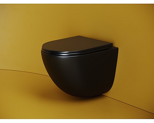 Подвесной унитаз Ceramicanova Vogue безободковый, смыв торнадо