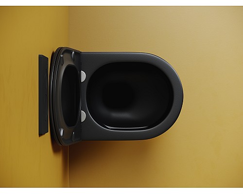 Подвесной унитаз Ceramicanova Vogue безободковый, смыв торнадо