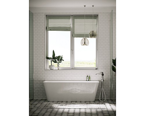 Акриловая ванна Sancos Square 170x75 FB14 без гидромассажа