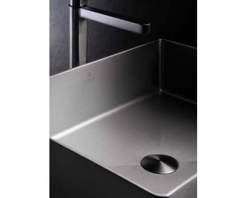 Раковина ALTROBAGNO Аккордо (Accordo) 001010 MtGr из нержавеющей стали