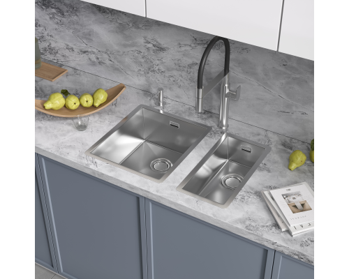 Кухонная мойка Reflexion Como RX2022SS полированная сталь