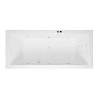 Ванна гидромассажная EXCELLENT Heaven Slim 170x75 LINE бронза