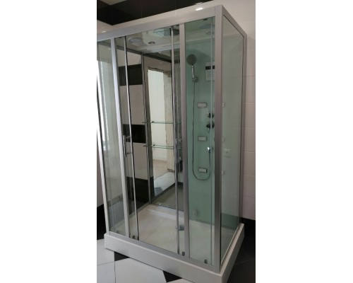 Душевая кабина Frank F507 с баней 170x85 см