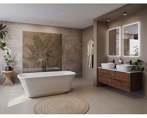 Акриловая ванна BelBagno Due 170x80 BB702-1700-800-K без гидромассажа Акриловая ванна BelBagno Due 170x80 BB702-1700-800-K без гидромассажа