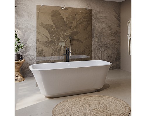 Акриловая ванна BelBagno Due 170x80 BB702-1700-800-K без гидромассажа Акриловая ванна BelBagno Due 170x80 BB702-1700-800-K без гидромассажа