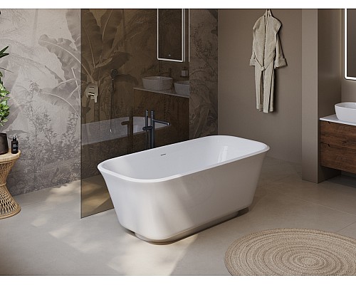 Акриловая ванна BelBagno Due 170x80 BB702-1700-800-K без гидромассажа Акриловая ванна BelBagno Due 170x80 BB702-1700-800-K без гидромассажа