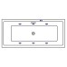 Ванна EXCELLENT Heaven Slim 170x75 "SOFT" (белый)