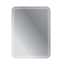 Зеркало Cezares Duet 60 CZR-SPC-DUET-600-800-LED-TCH с подсветкой с лазерной гравировкой и сенсорным выключателем