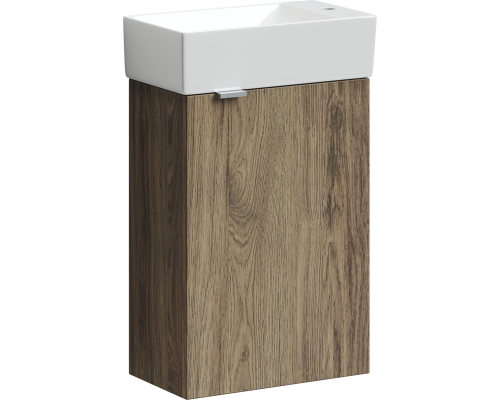 Тумба под раковину SANCOS Mini 355х205х500 CHL, 1 полка, дуб чарльстон