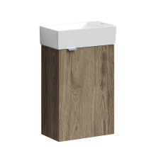 Тумба под раковину SANCOS Mini 355х205х500 CHL, 1 полка, дуб чарльстон