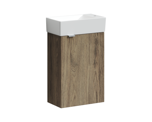 Тумба под раковину SANCOS Mini 355х205х500 CHL, 1 полка, дуб чарльстон