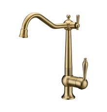 Смеситель для кухни Paulmark Retro бронза Re213226-BR