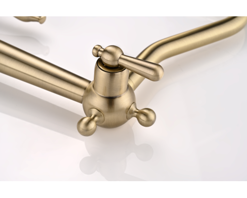 Смеситель для кухни Paulmark Retro бронза Re213226-BR