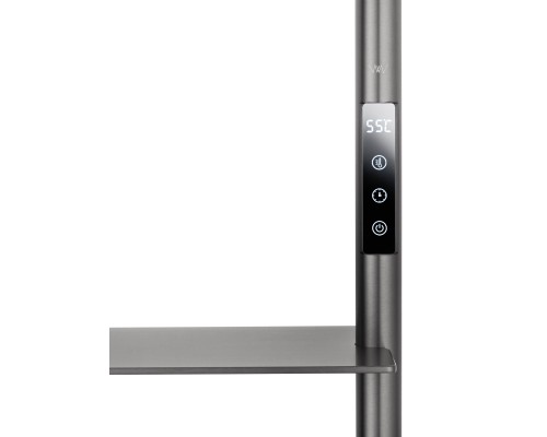 Полотенцесушитель электрический Wonzon&Woghand D?SSELDORF, Темный графит WW-A203-GM