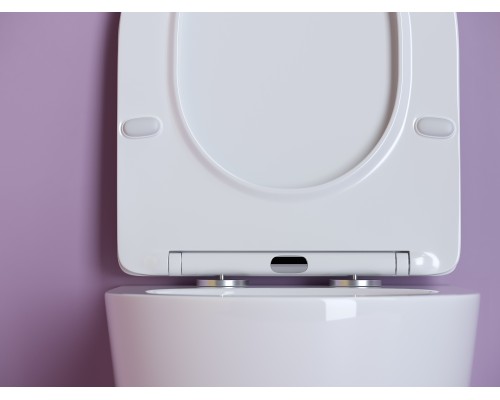 Подвесной унитаз Ceramicanova Uno Rimless белый