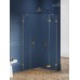 Душевое ограждение NEW TRENDY AVEXA GOLD BRUSHED R 80x80x200 золото