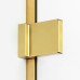 Душевое ограждение NEW TRENDY AVEXA GOLD BRUSHED R 80x80x200 золото