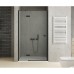 Дверь в нишу NEW TRENDY REFLEXA BLACK L 110x200 черный