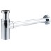 Круглый сифон AQG MINIMALISTA 1”1/4 из латуни, хром