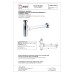 Круглый сифон AQG MINIMALISTA 1”1/4 из латуни, хром