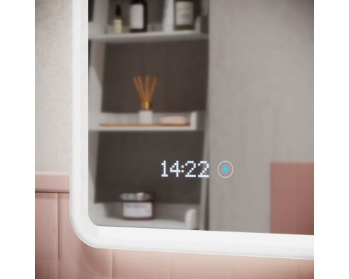 Зеркало для ванной комнаты SANCOS Arcadia 1.0 900х700 с подсветкой