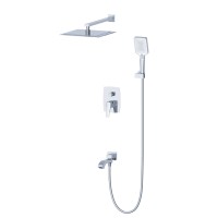 Душевая система встраиваемая Wonzon&Woghand FLEX, Хром WW-88939072-CR