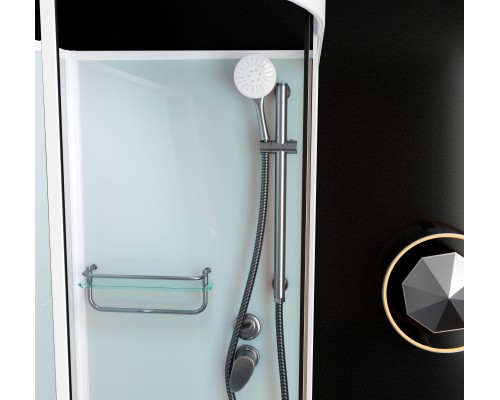 Душевая кабина Frank F412R White без крыши Размер:120x80x215 см