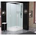 Душевая кабина Frank F412R White без крыши Размер:120x80x215 см