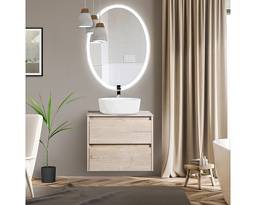 Зеркало BelBagno SPC-VST-600-800-LED-BTN Зеркало BelBagno SPC-VST-600-800-LED-BTN