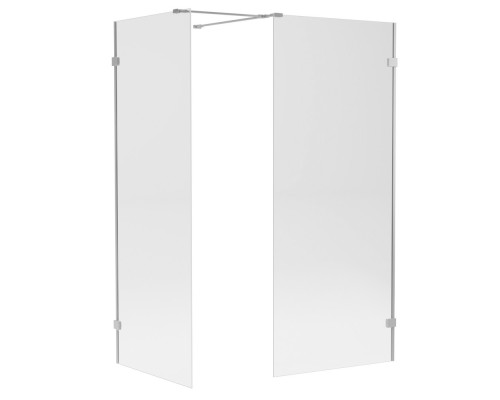Душевое ограждение NEW TRENDY EVENTA walk-in 120x100x200 хром