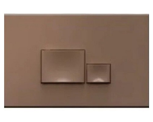 Клавиша смыва ISVEA Axis Piazza для унитаза 246x26x164 коричневый 54MJ0105I