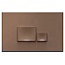 Клавиша смыва ISVEA Axis Piazza для унитаза 246x26x164 коричневый 54MJ0105I