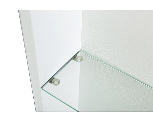 Зеркальный шкаф BelBagno Marino 80 SPC-MAR-800/800-2A-LED-TCH с подсветкой Белый