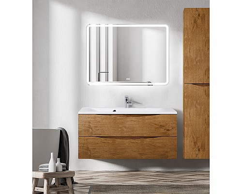 Зеркало BelBagno Marino 110 SPC-MAR-1100-800-LED-TCH-WARM с подсветкой с подогревом с сенсорным выключателем Зеркало BelBagno Marino 110 SPC-MAR-1100-800-LED-TCH-WARM с подсветкой с подогревом с сенсорным выключателем