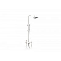 Душевая система с термостатом Wonzon&Woghand, Белый матовый