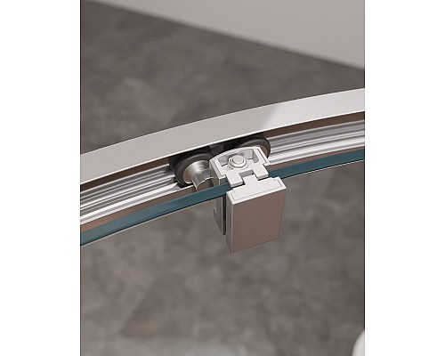 Душевой уголок Cezares Molveno R-11 110х110 MOLVENO-R-11-90+20-C-Cr-IV профиль Хром стекло прозрачное