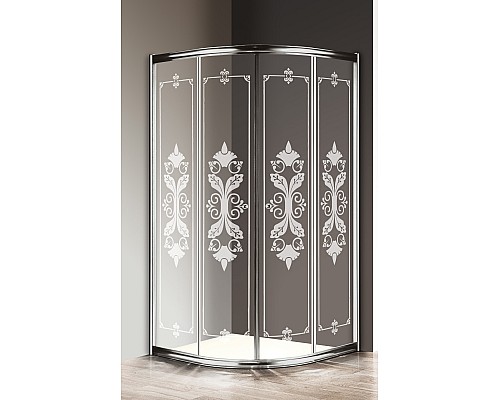 Душевой уголок Cezares GIUBILEO-R-2-90-SCORREVOLE-CP-Cr