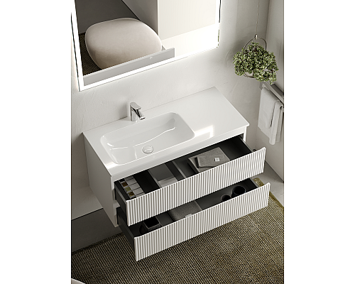 Тумба под раковину Sancos SNOB R 100x50 Bianco Тумба под раковину Sancos SNOB R 100x50 Bianco