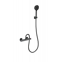 Смеситель для душа с термостатом Wonzon&Woghand, Темный графит