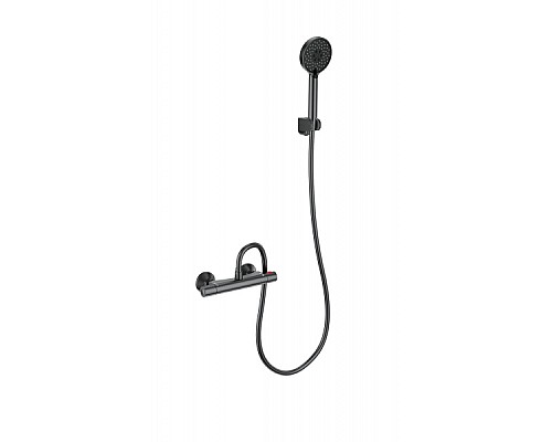 Смеситель для душа с термостатом Wonzon&Woghand, Темный графит