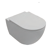Унитаз ISVEA VEA Rondo подвесной 365x510x400 белый матовый 10VA02002SV-2L