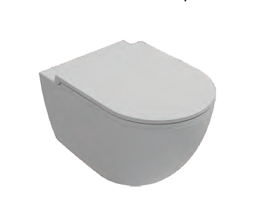 Унитаз ISVEA VEA Rondo подвесной 365x510x400 белый матовый 10VA02002SV-2L