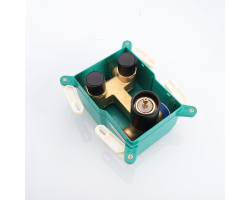 Встраиваемый смеситель для душа Vincea VSCV-421MB двухфункциональный черный