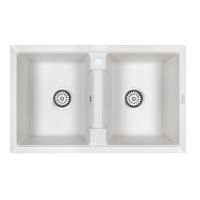 Кухонная мойка Paulmark Zwilling PM238150-WH Белый