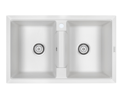 Кухонная мойка Paulmark Zwilling PM238150-WH Белый