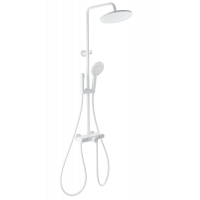 Душевая система с термостатом Wonzon&Woghand, Белый матовый