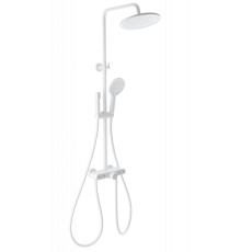 Душевая система с термостатом Wonzon&Woghand, Белый матовый
