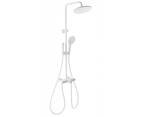 Душевая система с термостатом Wonzon&Woghand, Белый матовый