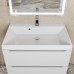 Тумба под раковину 70 см, Uperwood Tanos, белая матовая